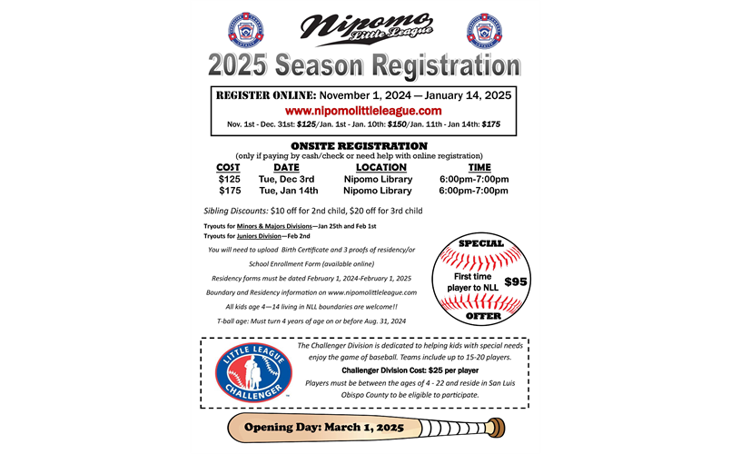 2025 Registration Flyer